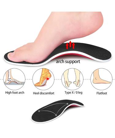YUECI Orthopedic Insoles for Flat Feet & Plantar Fasciitis - Comfort Shoe Inserts for Men & Women - Buy Online on GoSupps.com