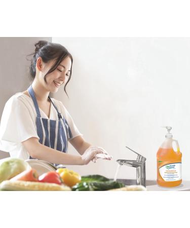 Health Guard 21313 Foaming Antibacterial Hand Soap - 1 Gallon Amber Citrus Spice Scent (Pack of 2) | Best International Shipping - Buy Online on GoSupps.com
