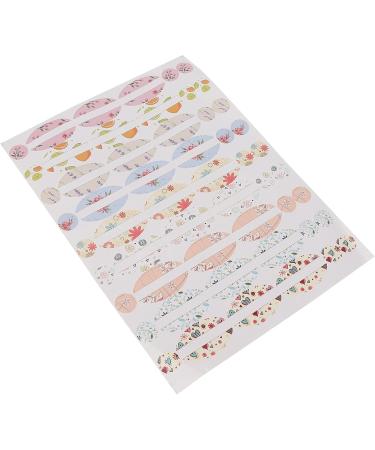 Buy Essential Bottle Labels - 4 Sheet Colorful Sticker Set for Portable Perfume & Cosmetics - Easy Distinction Exquisite Patterns - Buy Online on GoSupps.com