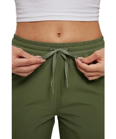 BASUDAM Women's Quick Dry Athletic Shorts - Army Green, Medium - Buy Online on GoSupps.com