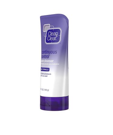 Clean & Clear Continuous Control Acne Cleanser - Daily Formula 5 oz for Effective Acne Treatment - Buy Online on GoSupps.com