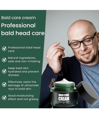 Nourishing bald cream scalp care cream natural bald cream for men head lotion for baldness nourishing and scalp care for bald people against skin irritations HairCare Cream - Buy Online on GoSupps.com