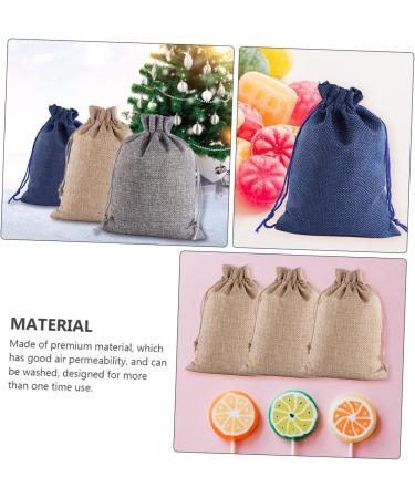 BCOATH 1 Set Christmas Bag Candy Bags Drawstring Bags Candy Storage Pouches Pocket Calendar 14X10X1cm Assorted Color 01 - Buy Online on GoSupps.com