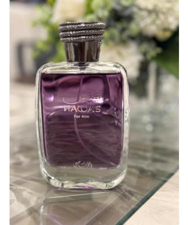 Hawas Men's Cologne for Him - Eau De Parfum Spray 3.4 OZ - Buy Online on GoSupps.com