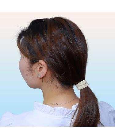 Funtopia High Elasticity Hair Ties 16 Pcs - No Damage Ponytail Holders for Thick Hair - Summer Mixed Colors - Buy Online on GoSupps.com