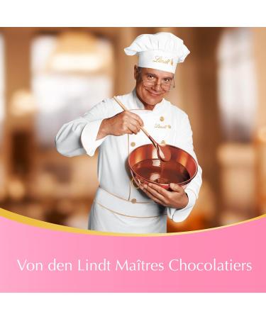 Lindt Lindor Chocolate 1kg Bag - 80 White Chocolate Strawberry Cream Balls | Resealable Large Pack Gift - Buy Online on GoSupps.com