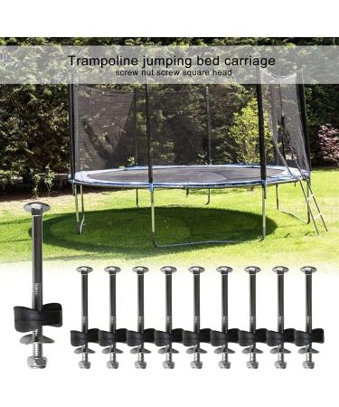 Trampoline Enclosure Pole Gap Spacers - Set of 12 Galvanized Steel Screws for Trampoline Stability - Buy Online on GoSupps.com