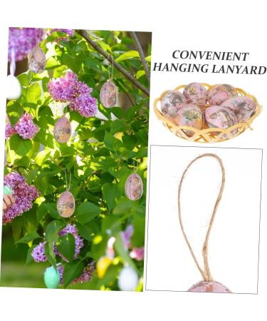 Zerodeko 1 Set Easter Egg Decorations Hanging Decoration Eggs Picture 2 15.00X15.00X3.00CM - Buy Online on GoSupps.com