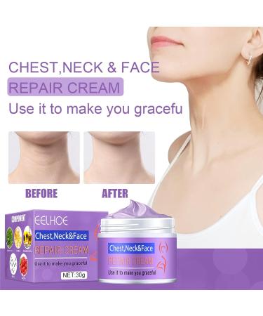 Best Neck Cream for Tightening & Firming - Anti-Fold Moisturizer for Neck Face & Cleavage | Deep Nourishing Neck Lift Cream - Buy Online on GoSupps.com