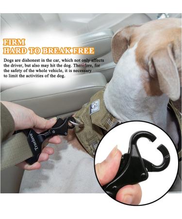Improved Dog Safety Belt & Buckle - Universal Fit for All Car Security Belts - TLM1993 Steel Gray - Buy Online on GoSupps.com