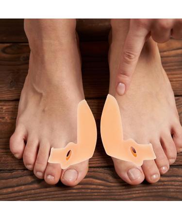 INOOMP Thumb Splint Pairs - Silicone Toe Separators & Straightener for Crooked Big Toe - Hallux Valgus Corrector & Yoga Thumb Protector - Buy Online on GoSupps.com