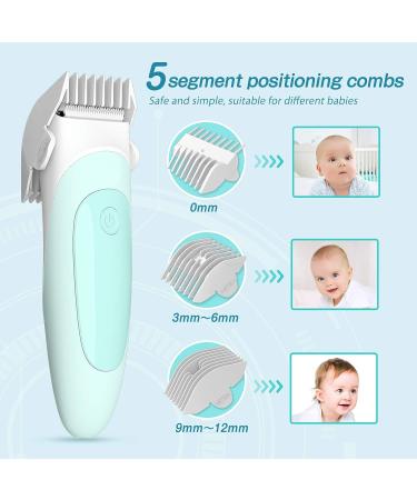 Easy4U Baby Hair Clippers - Professional Quiet Trimmer for Kids | Waterproof, Rechargeable, Cordless Haircut Kit for Infants - Buy Online on GoSupps.com
