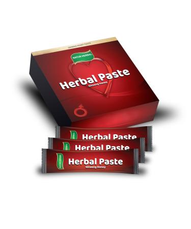 Sahmerdan Macun Ginseng Herbal Mix 12 x 12g High Dosed for Active Men with Maca Tribulus Terrestris.