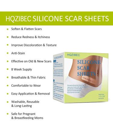 Silicone Scar Tape Roll (3M) - Reusable, Waterproof, 1.6 x 120 inches for Keloids, C-Section, Surgery, Burns, Acne - Scar Removal Treatment - Buy Online on GoSupps.com