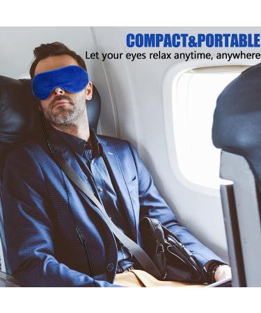 Heated Eye Mask with Flaxseed | Warm Eye Compress for Sleep and Relief from Dry Eyes, Blepharitis, Dark Circles, MGD, Puffy Eyes | Temperature Timer Control - Buy Online on GoSupps.com