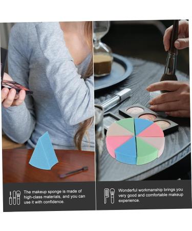 FRCOLOR 8 Sets Triangular Sponge Touch Mixer Mini Makeup Applicators Portable Mixer Mini Blender Body Tool Powder Puff Face Pads Latex Sponge Puff Emulsion Dry Touch - Buy Online on GoSupps.com