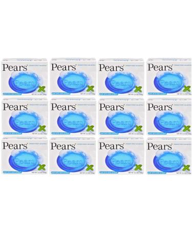 Pears Soap with Mint Extract  3.5 oz Bars (12-Bars)