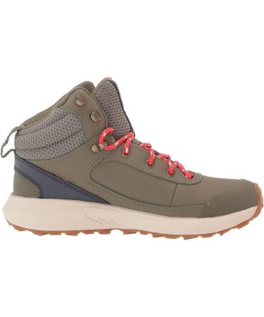 Columbia Trailstorm Peak Mid Hiking Shoe 7.5 - Stone Green/Nocturnal - Buy Online on GoSupps.com