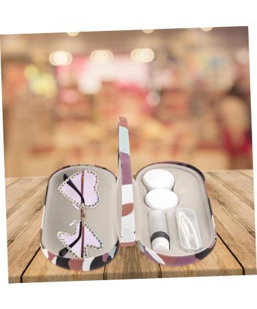 Gatuida 5-in-1 Glasses Case & Contact Lens Travel Container - Portable Eyewear Storage for Home & Outdoor Use - Buy Online on GoSupps.com