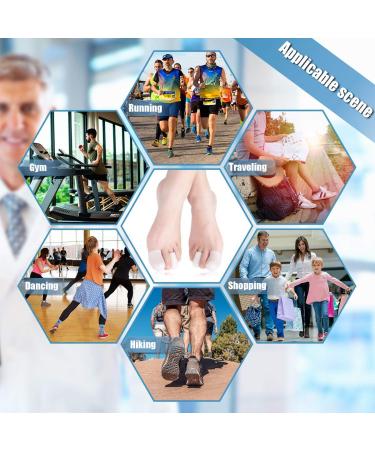 Duoupa 20-Piece Premium Toe Caps - Protect Against Blisters & Calluses | Toe Pads & Separators for Ultimate Comfort - Buy Online on GoSupps.com