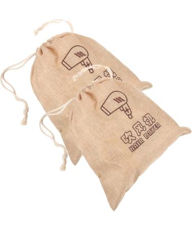Beavorty 6 Pcs Hair Dryer Bag Gate Locks for Wooden Gates Hair Dryer Organizer Cloth Cosmetic Bag Travel Jute - Buy Online on GoSupps.com