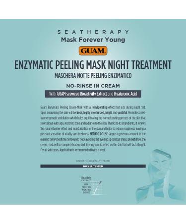 GUAM SeaTarity Enchy-Peeling Nock Mask - Gennete Peeling & Care Rinsing-Free Made in Italy 75ml - International Shipping Available - Buy Online on GoSupps.com