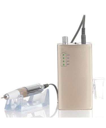 Miss Sweet Portable Rechargeable Electric Nail Drill Machine for Acrylic - Sweet Gold - Buy Online on GoSupps.com