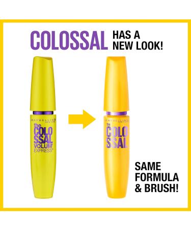 Maybelline Volum' Express The Colossal Mascara - Glam Black - 2 Pack - Buy Online on GoSupps.com
