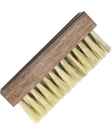 Shoe Brush Scraping Tool with Bristles for Boots Shoes & Other Leather Care Brush Brush Onecolor - Buy Online on GoSupps.com
