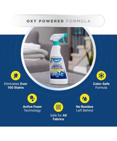 Carbona Laundry Pretreat Stain Remover Spray | Oxy-Powered for 100+ Stains | Safe for Colors & Whites | 16.8oz - International Shipping Available - Buy Online on GoSupps.com