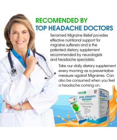 Terramed Just Think Comfort Migraine Relief - Homeopathic Medicine for Pain, Nausea, Sensitivity, and Auras - Buy Online on GoSupps.com