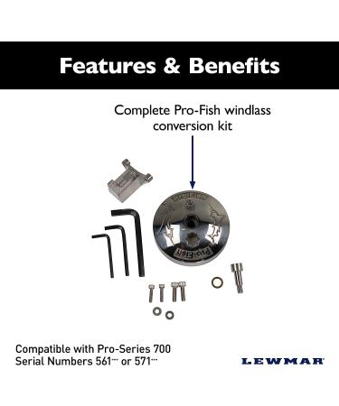 Lewmar Pro Fish Conversion Kit - Upgrade Your Boat's Winch System - Buy Online on GoSupps.com