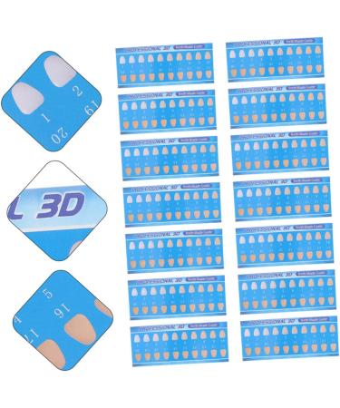Ipetboom 60 PC Tooth Color Whitening Guide - Professional Teeth Color Chart & Teaching Boards for Dental Care - Buy Online on GoSupps.com