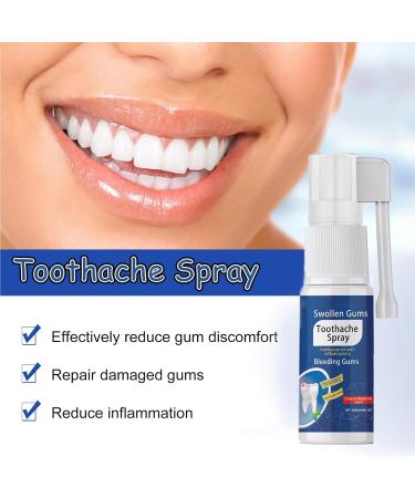 Spray Contre les Maux de Dents Soulagement Instantan des Maux de Dents Spray de Soulagement de la Douleur Dentaire R paration des Gencives 20ML 1PC - Buy Online on GoSupps.com