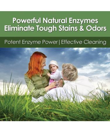 Natural Enzyme Cleaner - 32oz Pet & Laundry Stain Remover | Odor Eliminator & Neutralizer for Effective Cleaning - Buy Online on GoSupps.com