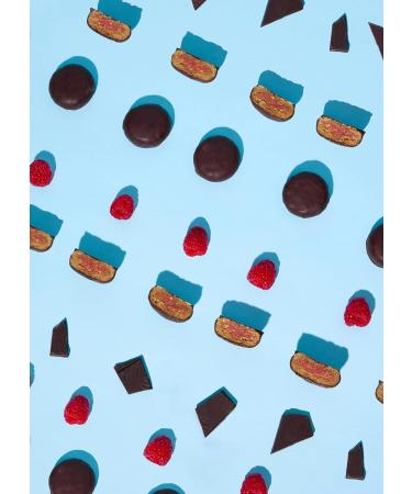 KoRo - Bouch es framboise chocolat noir bio 12 x 2 x 20 g - Avec une garniture fruit e la framboise - Enrob es de chocolat noir - Vegan - Buy Online on GoSupps.com