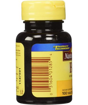 Nature Made Vitamin B-6 100mg Tablets - 200 Count (2 Pack) | Essential B Vitamin Supplement - Buy Online on GoSupps.com