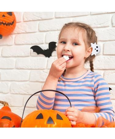 Halloween Hair Clips Funny Halloween Barrettes | Ghost Shape Cute Barrettes for Hair Ghost Hair Claw for Women and Girls Halloween Costume Cosplay Accessory Cle-ca - Buy Online on GoSupps.com