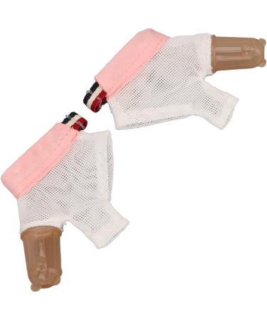 Stop Thumb Sucking for Kids - Adjustable Silicone Finger Guard with Wrist Band - Pink - Buy Online on GoSupps.com