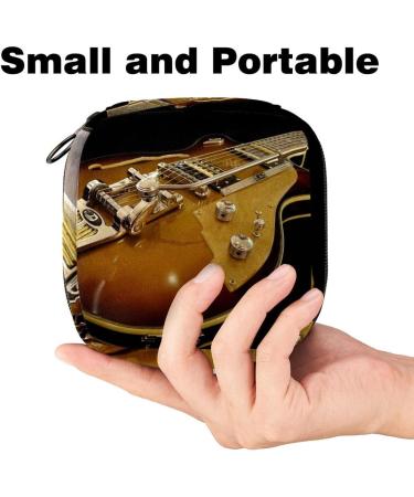 Stylish Women's Napkin Storage Bag | Portable Menstrual Cup & Bandages | Ideal for Music Lovers - Buy Online on GoSupps.com