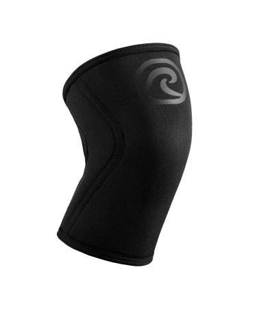 Rehband Knee Sleeve 5mm for Weightlifting Carbon/Black - 1 Piece Medium