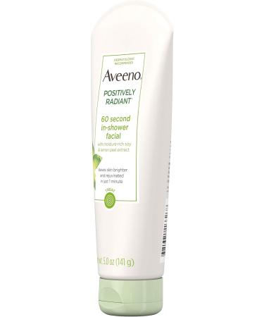  Aveeno Aveeno Active Naturals Positively Radiant Face Wash 60 Seconds in the Shower 141.7 g - Buy Online on GoSupps.com