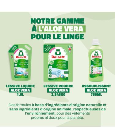 RAINETT - Detergent Powder for Sensitive Skin - Hypoallergenic Formula - Plant-Based Surfactants - Recycled & Recyclable Card - Buy Online on GoSupps.com