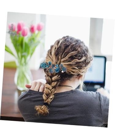 Beaupretty Spring Hair Clip rhinestone hair clip girls hair clips hair barrettes for girls blue hair clips barrettes for thick hair girl hair clips bridal hair pin rhinestones Miss - Buy Online on GoSupps.com