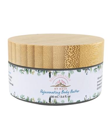 Dale's Natural Body Butter - Non-Greasy Lotion Moisturizer - Hydrating & Nourishing for Dry Skin - Shea Mango & Coconut Oil Blend - Vegan & Cruelty-Free - Suitable for Entire Body - 100ml