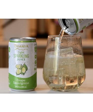 Pamper Your Taste Buds with Tamaya Light Sparkling Grape Juices Mix Discovery Case - 100% Natural NFC Fresh Pressed - No Sugar Added - Pack of 12 Mini Cans (6.75 Fl Oz) - Buy Online on GoSupps.com