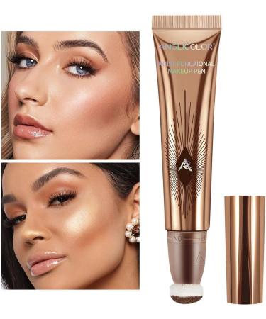  bellv Illuminating Makeup Stick - Magic Liquid Beauty Foundation - Long-Lasting Beauty Concealer Pencil - Face Contour for Women Mothers Daughters Wives Bellv - Buy Online on GoSupps.com