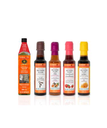 Acropolis Organics - Glaze & Extra Virgin Olive Oil Bundle