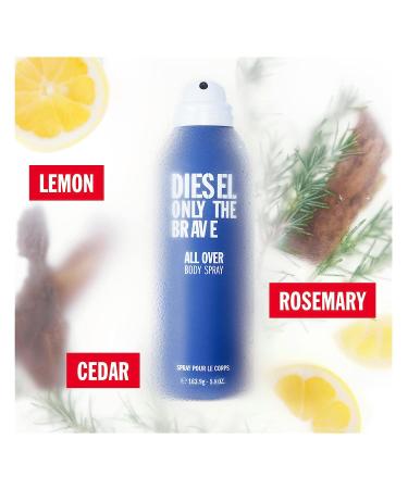 DIESEL Only The Brave Body Spray - Deodorizing All Over Scent - Buy Online on GoSupps.com