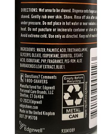 EDGE Sensitive Skin Shave Gel - Travel Size 2.75 oz | Gentle Shaving for Sensitive Skin - Shop Internationally - Buy Online on GoSupps.com